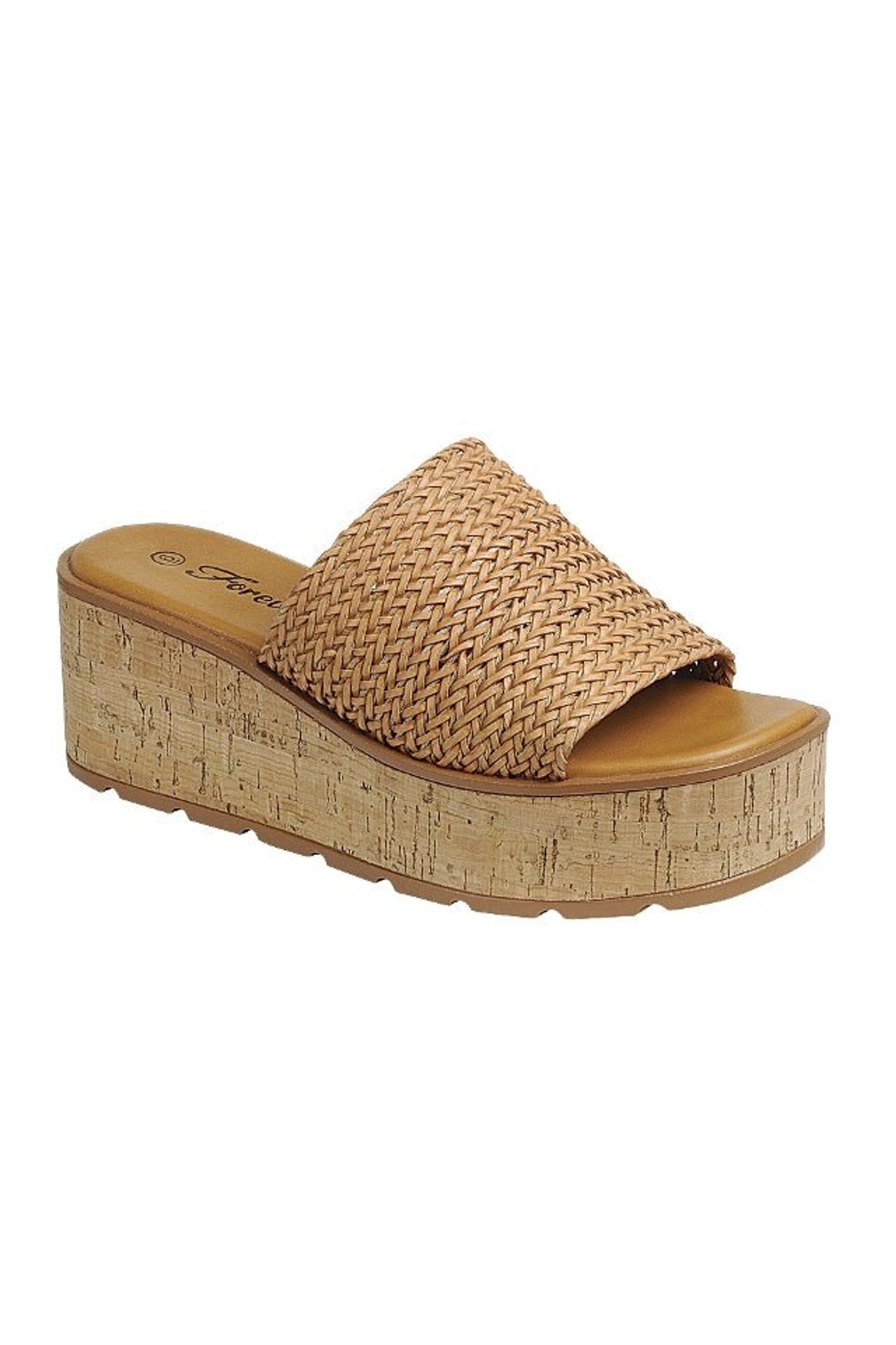 Earnest Rafia Wedge