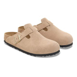 Boston Suede Leather Footbed