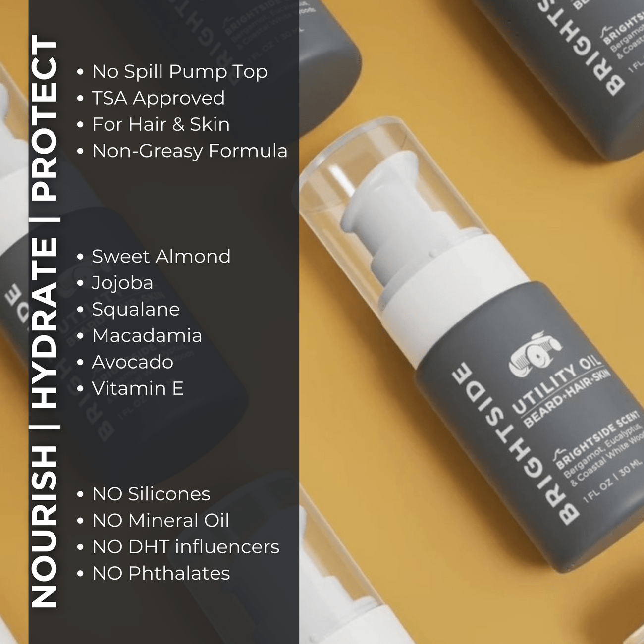 Utility Oil: Beard + Hair + Skin - MTT Collective