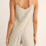 Valley Stripe Adjustable Romper - MTT Collective