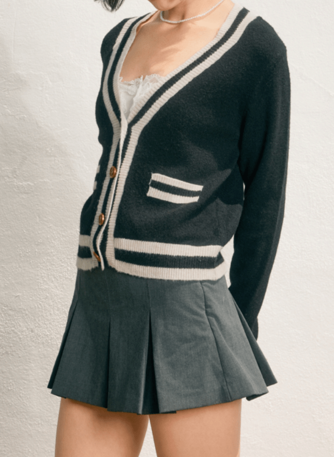 Victoria Elite V - Neck Cardigan - MTT Collective