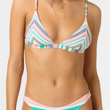 Villa Stripe Seaside Triangle Bikini Top - MTT Collective