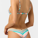 Villa Stripe Seaside Triangle Bikini Top - MTT Collective