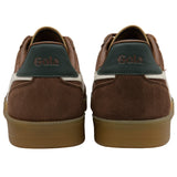 Gola Viper Trainer - Otter/Off White/Evergreen/Gum - Back View