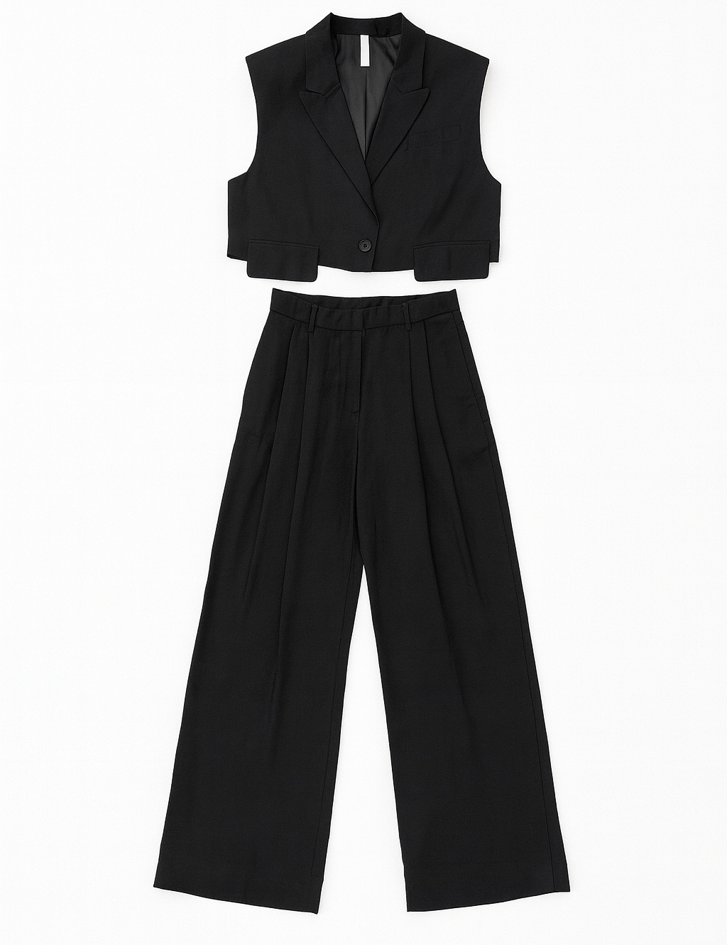 Vivian High Waist Wide Leg Pants - MTT Collective