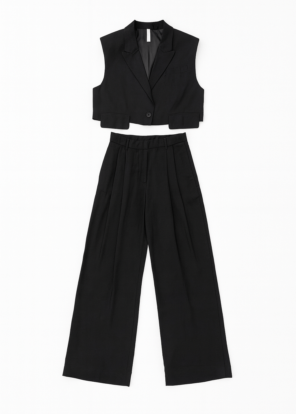 Vivian High Waist Wide Leg Pants - MTT Collective