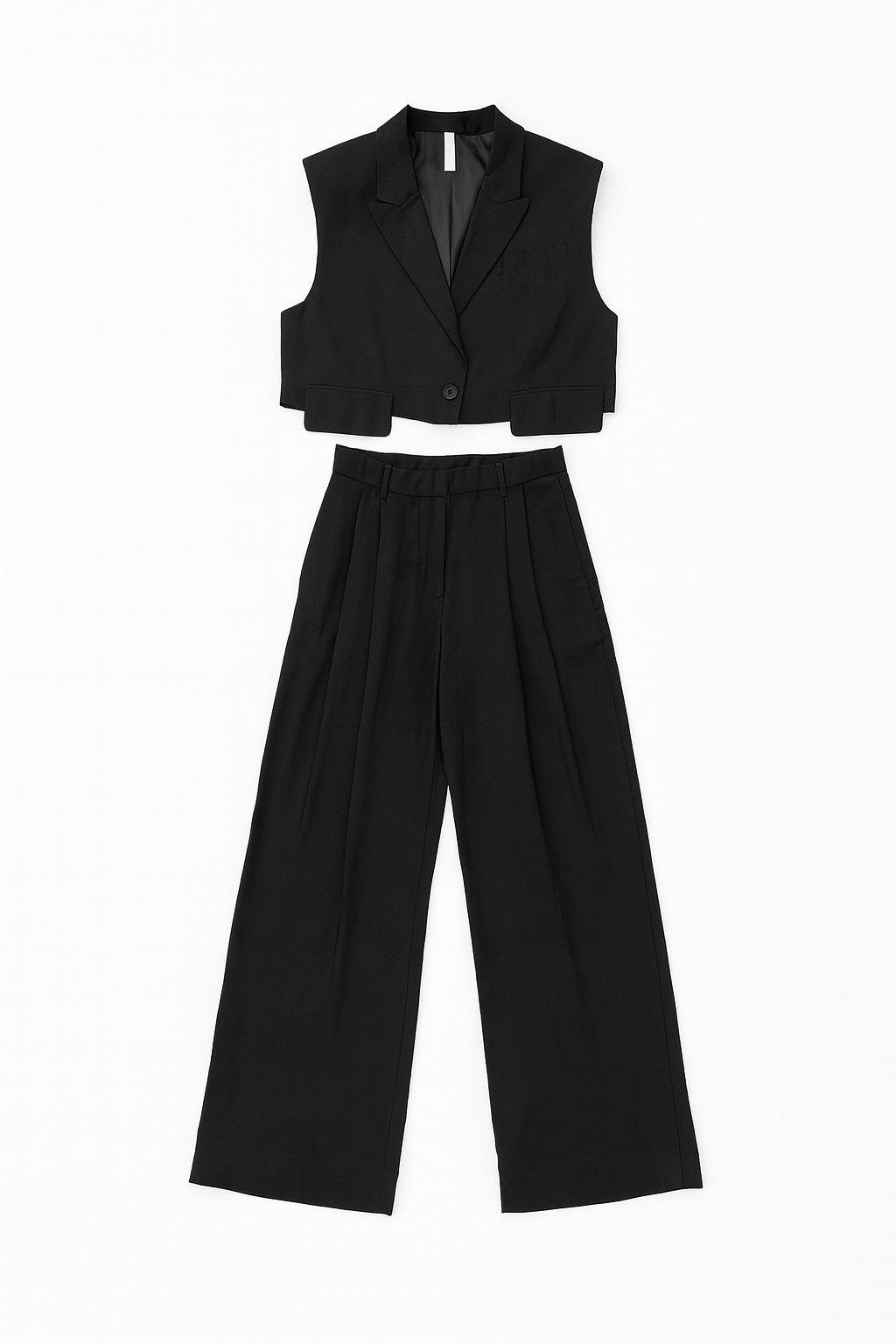 Vivian High Waist Wide Leg Pants - MTT Collective