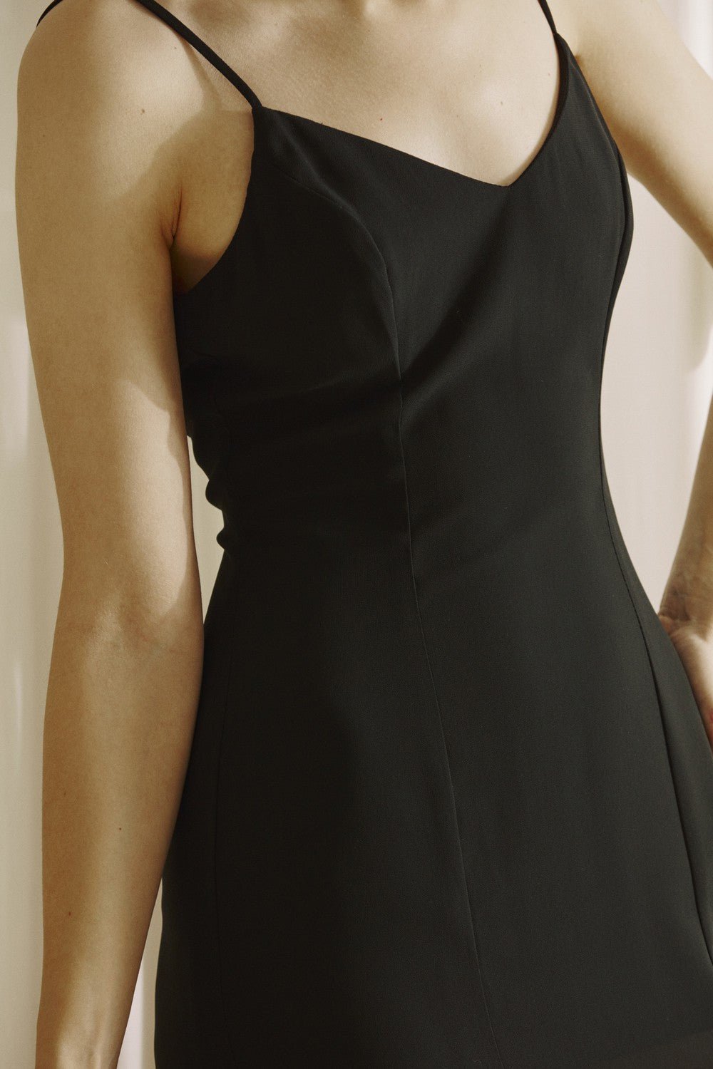 Vivienne Chiffon Godet Midi Dress - MTT Collective