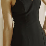 Vivienne Chiffon Godet Midi Dress - MTT Collective