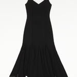 Vivienne Chiffon Godet Midi Dress - MTT Collective