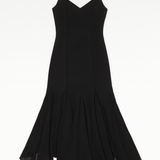 Vivienne Chiffon Godet Midi Dress - MTT Collective