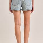 Waistband Detailed High Rise Shorts - MTT Collective