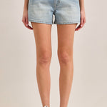 Waistband Detailed High Rise Shorts - MTT Collective
