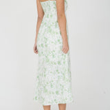 Watercolor Floral Midi Dress - MTT Collective