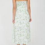 Watercolor Floral Midi Dress - MTT Collective