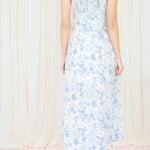 Watercolor Floral Midi Dress - MTT Collective