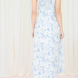 Watercolor Floral Midi Dress - MTT Collective