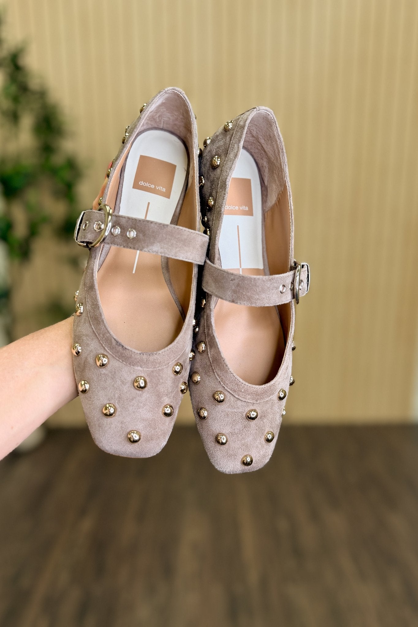 Mikel Studded Ballet Flat