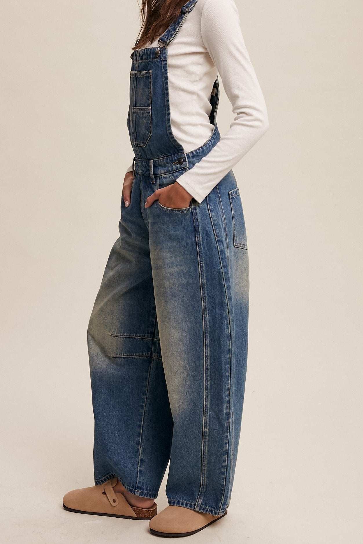 Weekend Getaway Denim Overalls - MTT Collective
