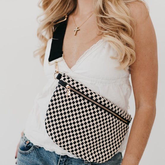 Pretty Simple - Bags - Crossbody & Hip Packs - Westlyn Woven Bum Bag - MTT Collective
