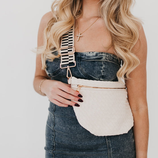 Pretty Simple - Bags - Crossbody & Hip Packs - Westlyn Woven Bum Bag - MTT Collective