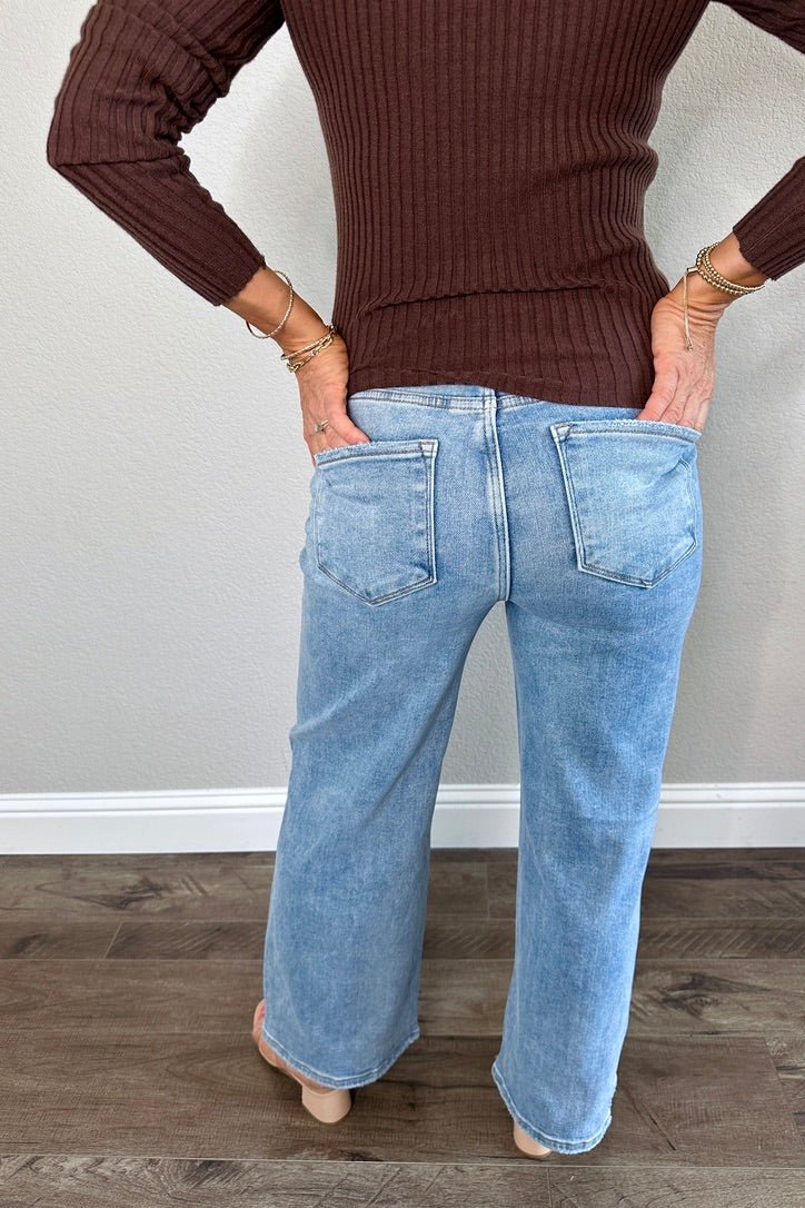 Whitaker Tummy Control High Rise Jeans - MTT Collective