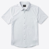 Cuts Crossover Button Up - White