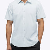 Crossover Button Up White