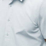Crossover Button Up White