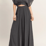 Wide Leg Flowy Pleated Pants - MTT Collective