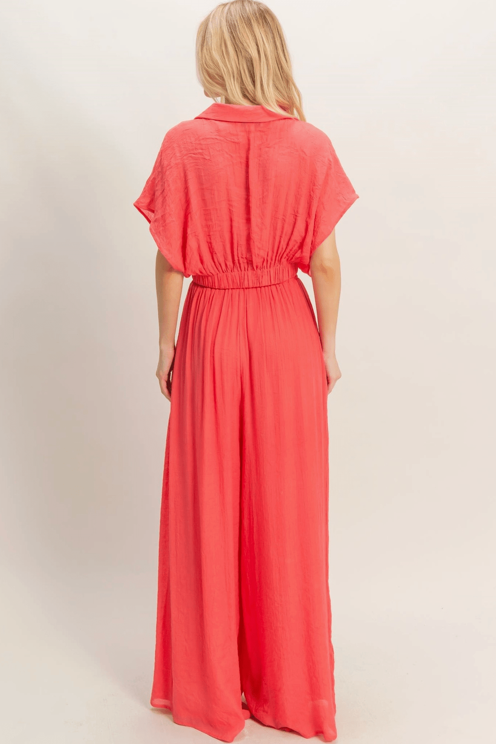 Wide Leg Flowy Pleated Pants - MTT Collective