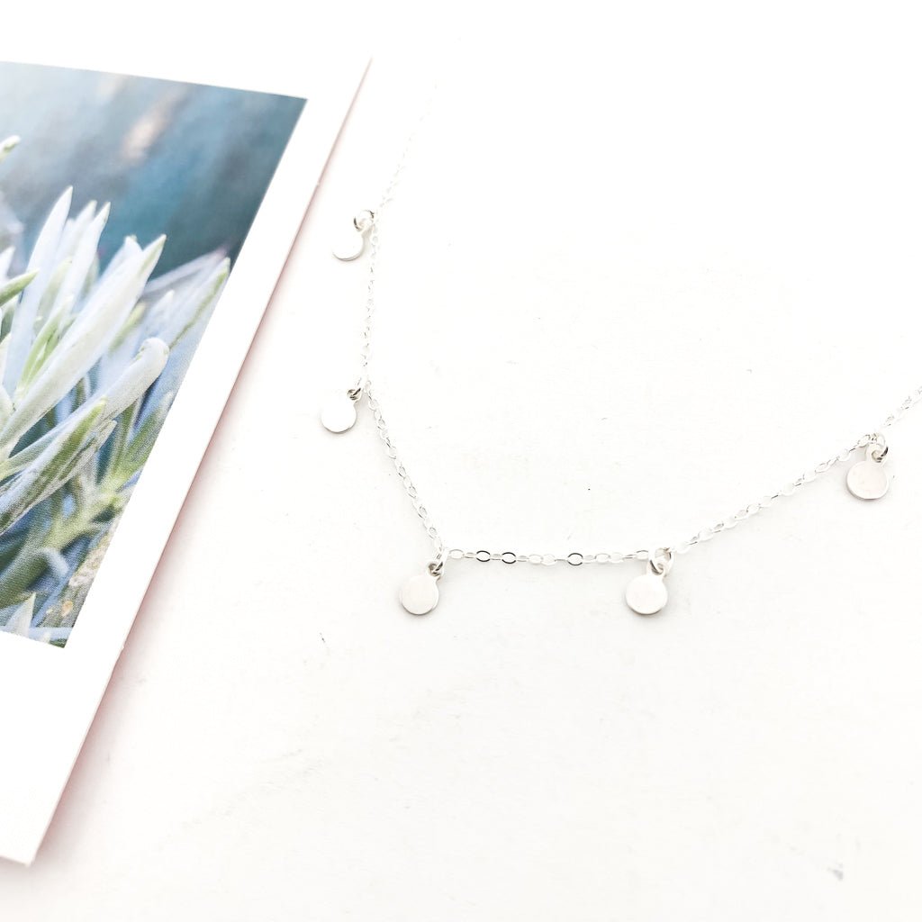 Willow Mini Disc Necklace - MTT Collective