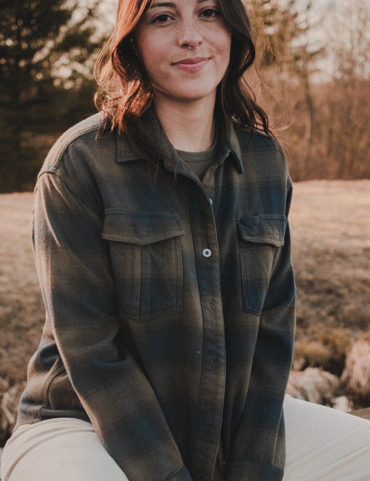 Women's Anchor Flannel - MTT Collective