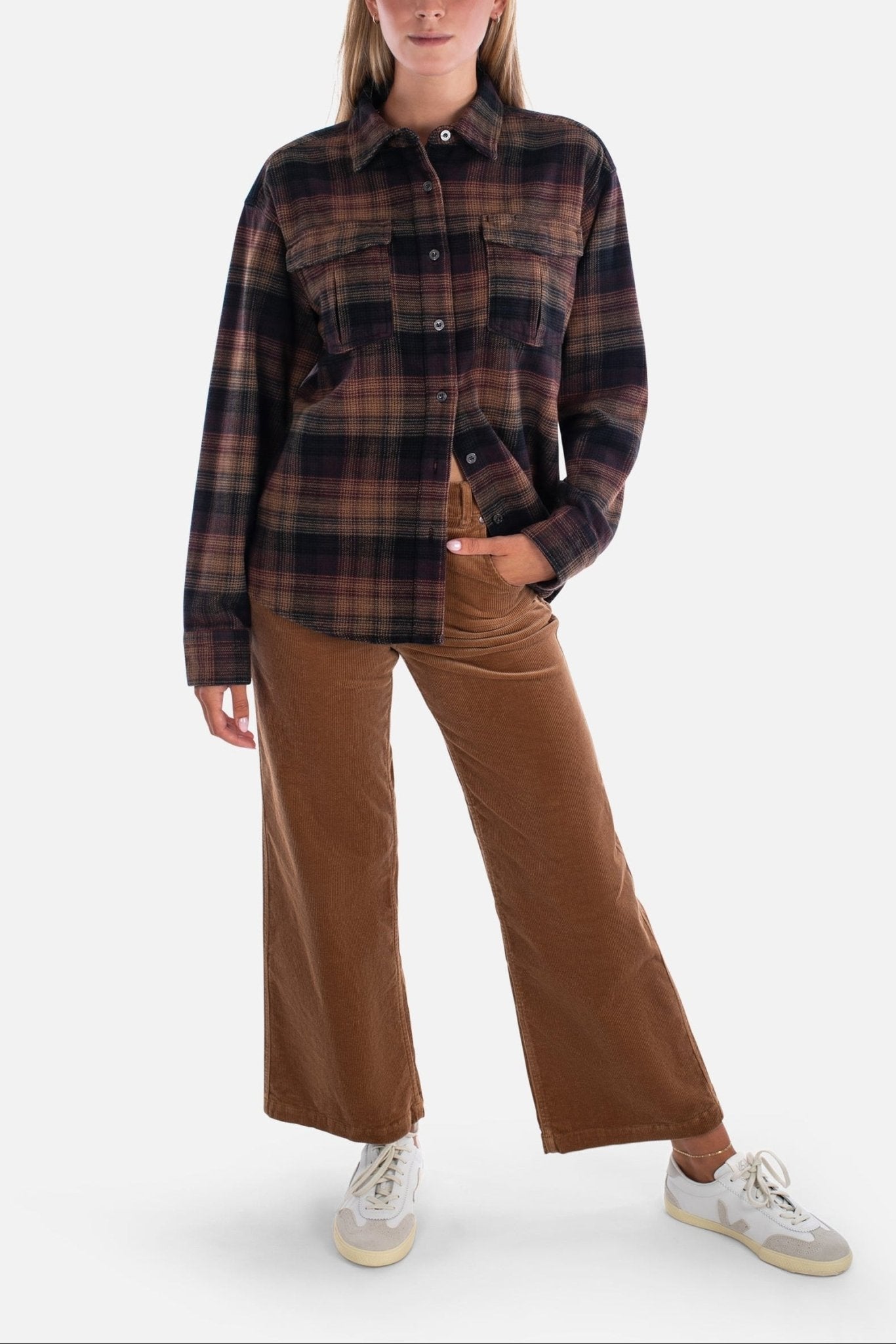 Women's Anchor Flannel - MTT Collective