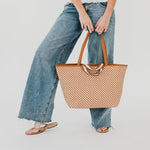 Woven Tiffany Organizer Tote Bag - MTT Collective