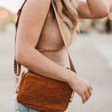 Woven Willow Camera Crossbody Bag - MTT Collective