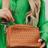 Woven Willow Camera Crossbody Bag - MTT Collective