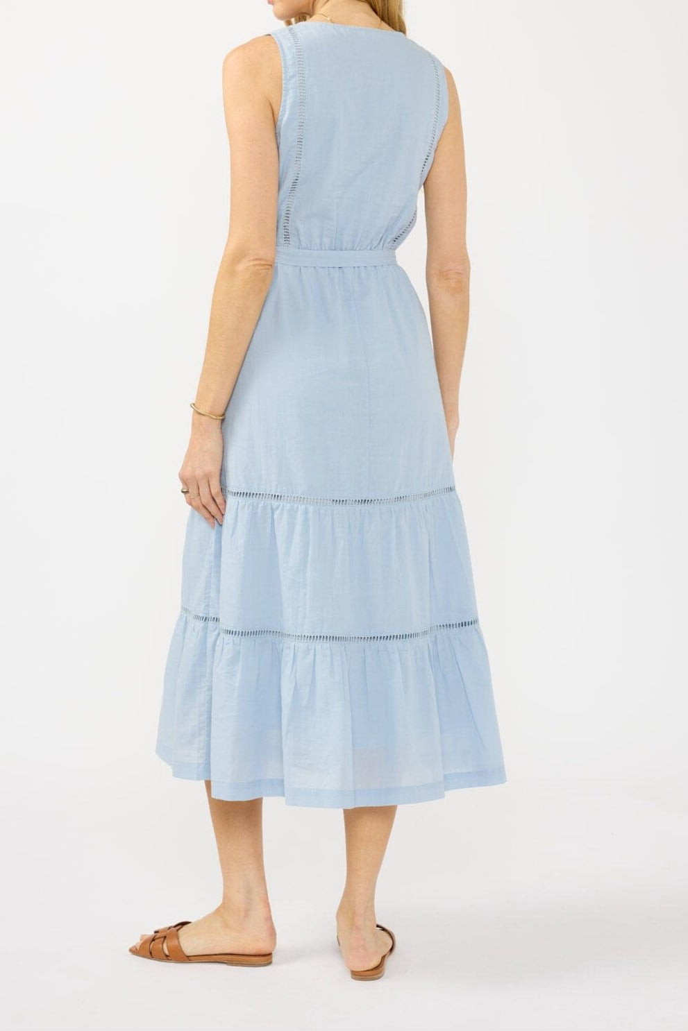 Yvette Embroidered Midi Dress - MTT Collective