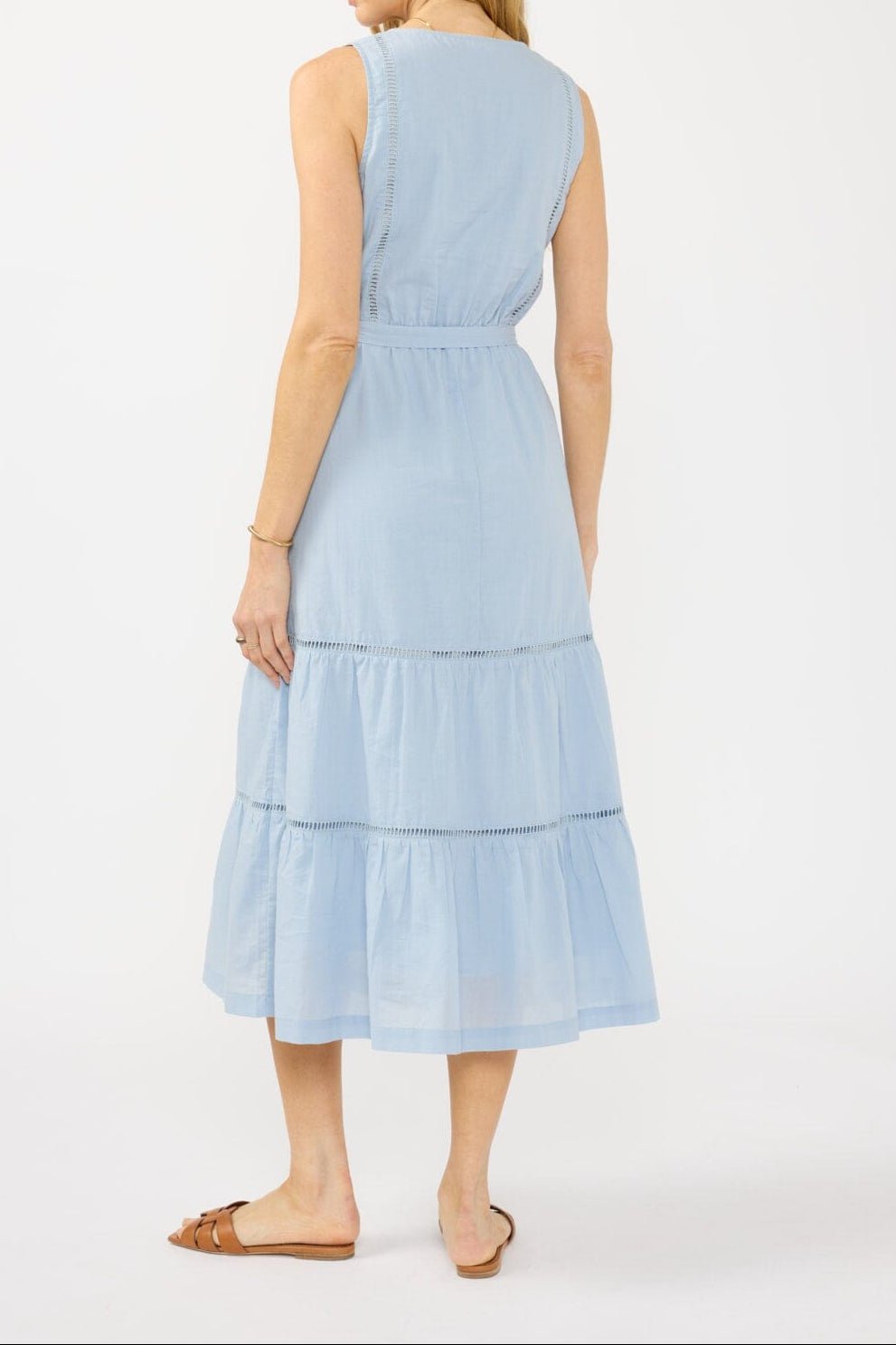 Yvette Embroidered Midi Dress - MTT Collective