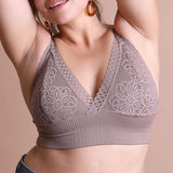 Plus Size Padded Lace Bralettes