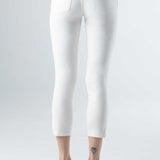 Mid Rise Skinny Jeans | White