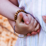 Gracie Beaded Birthstone Accented Kids Bracelet