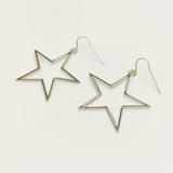 SMOOTH STAR EARRINGS | STERLING SILVER - MTT Collective