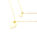Valentina Heart Necklace | Gold - MTT Collective
