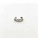 Open Braid Toe Ring | Silver - MTT Collective