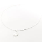 Lucia Clamshell Necklace | Silver - MTT Collective