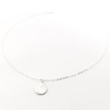 Lucia Clamshell Necklace | Silver - MTT Collective