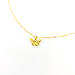 Valerie Butterfly Necklace | Gold - MTT Collective