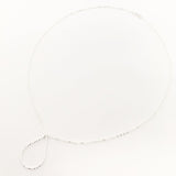 STERLING SILVER TWISTED DROP NECKLACES | SIZE OPTIONS - MTT Collective