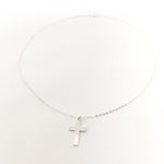 STERLING SILVER CROSS NECKLACES | SIZE OPTIONS - MTT Collective